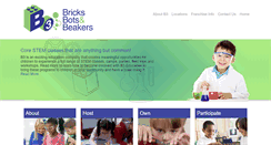 Desktop Screenshot of bricksbotsbeakers.com