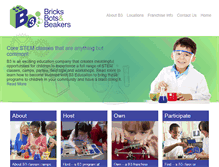 Tablet Screenshot of bricksbotsbeakers.com